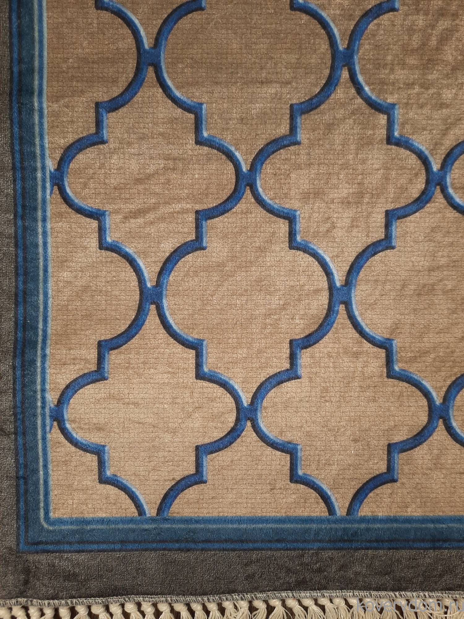 Ковер Decovilla 11022.102 EMIR Темно-синий