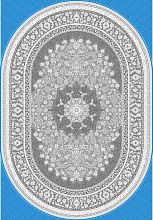 Ковер из Турции серый ARMINA GA007G GREY / GREY Овал