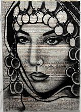 Овальный ковер PICTURES PC 56 GRAY-BEIGE