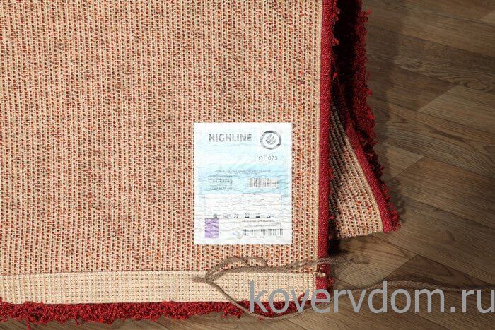 Ковер длинноворсовый  Highline  2144 9205 burgundy