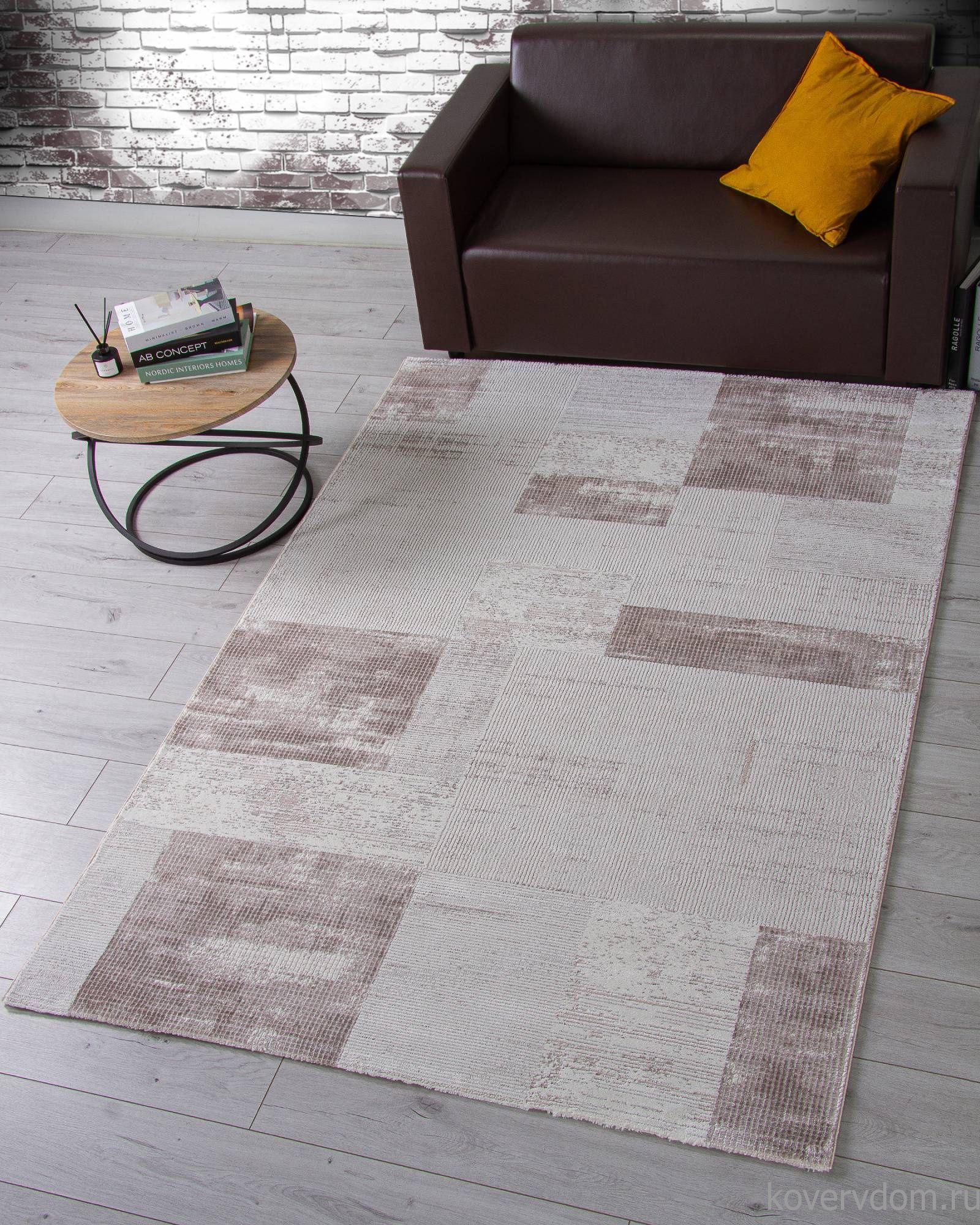 Ковер NENSI GL104A BROWN / BROWN