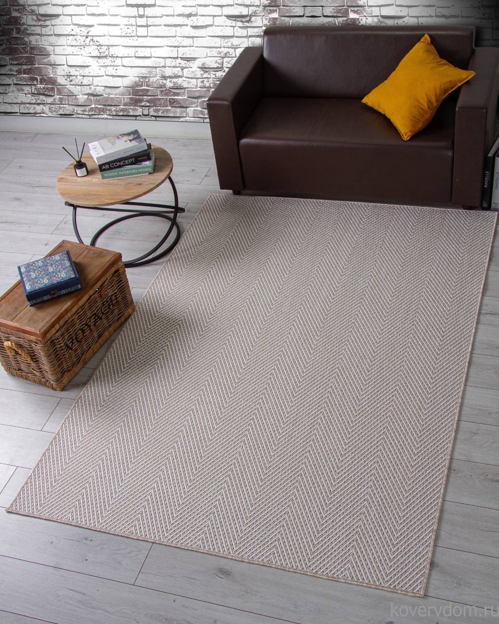 Ковер-циновка KAIR S156 BEIGE