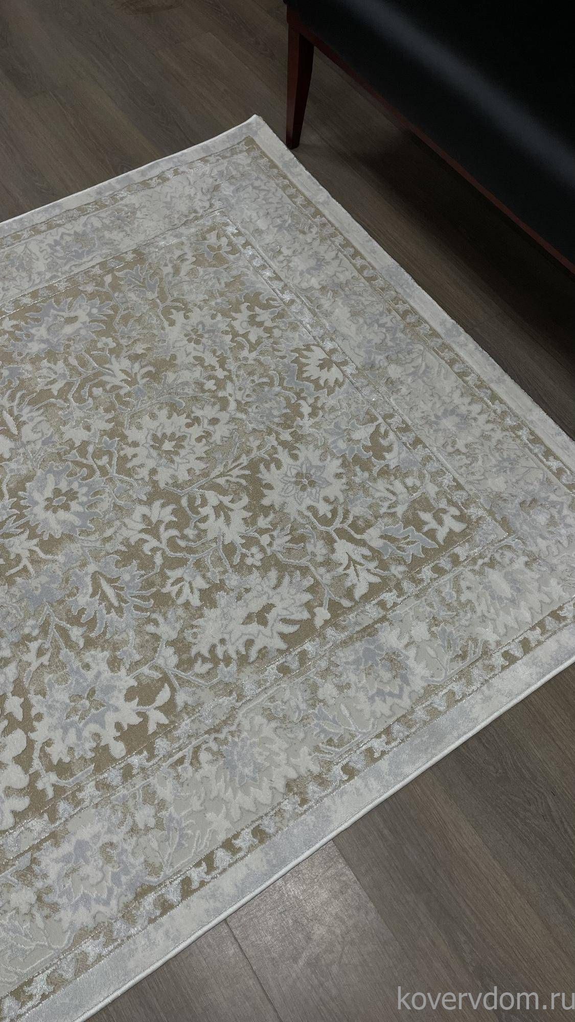 Ковер AMELI 9256A S.BEIGE / P.WHITE