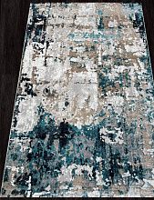 Ковер в гостиную бирюзовый PARADIZE-A 01632A GREY / TURQUOISE