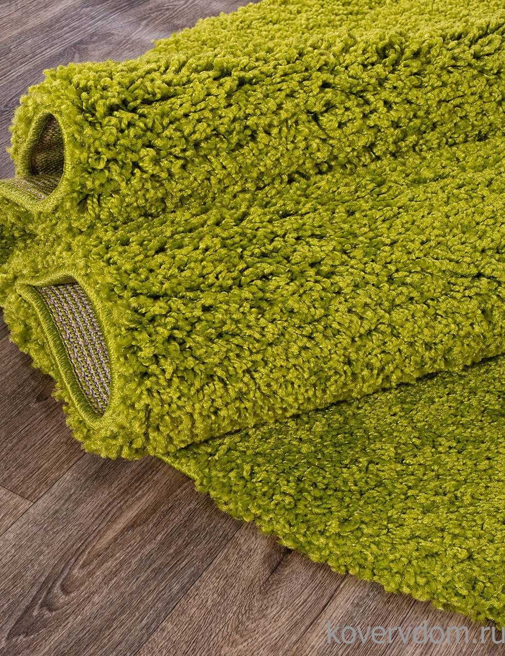 Ковер COMFORT SHAGGY 2 S600 GREEN Овал