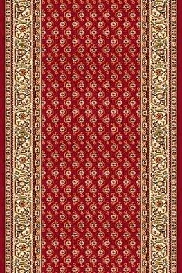 Ковровая дорожка Optimal Zdrojek dark red