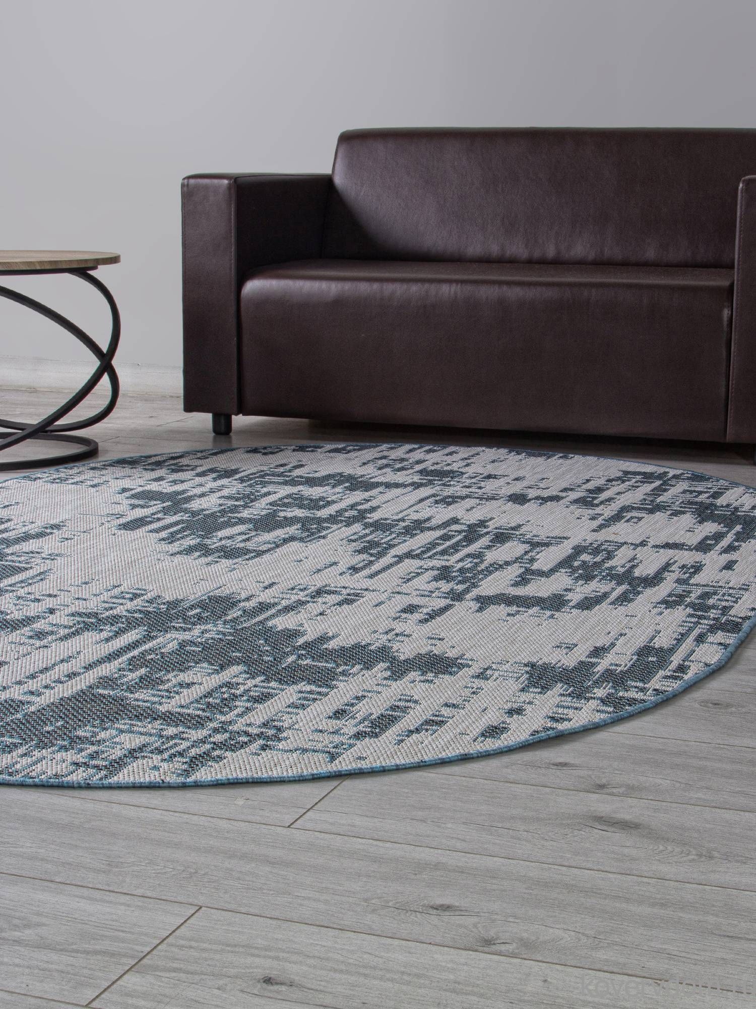 Ковер KAIR S144 BLUE Овал