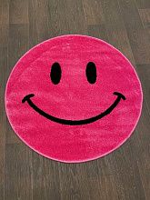 Круглый ковер SMILE 2-A NC19 PINK Круг