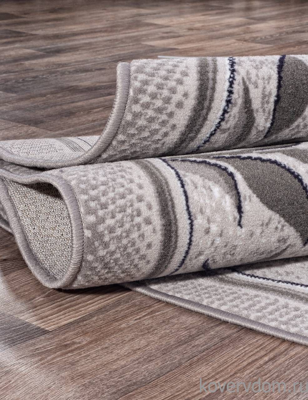 Ковер SILVER D230 LIGHT GRAY Овал