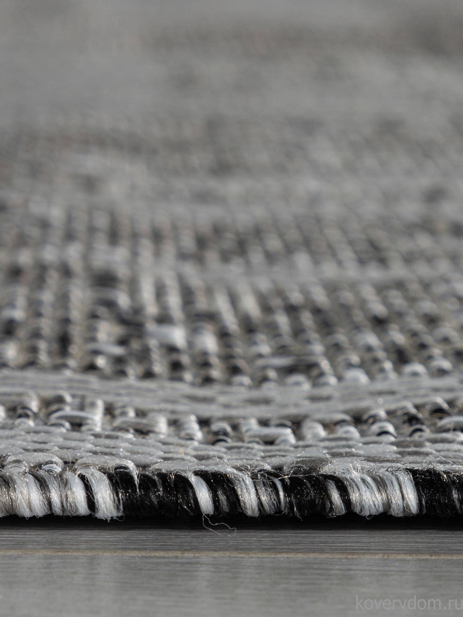 Ковер KAIR S144 DARK GRAY Овал Ковер KAIR S144 DARK GRAY Овал