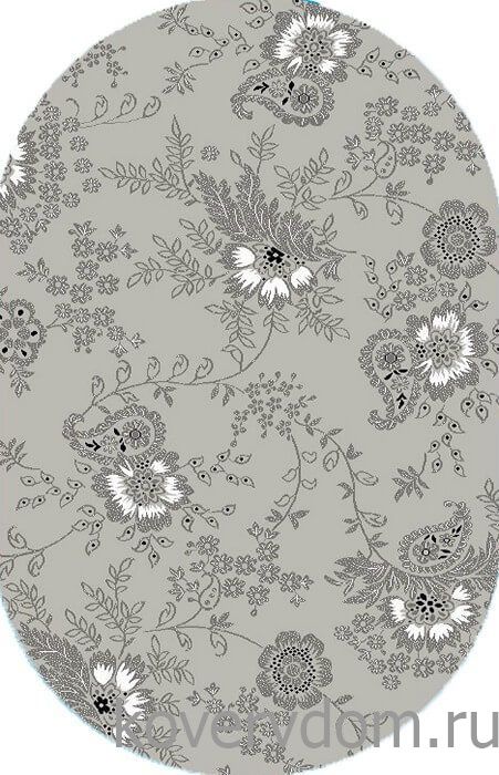 Ковер Графит 30760-55 ОВАЛ