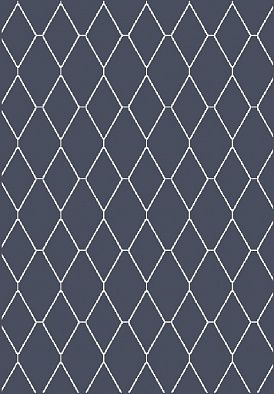 Ковер Ambiance 81228 Navy-White