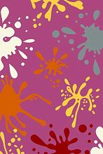 Ковер SUNRISE v829 PINK-GRAY