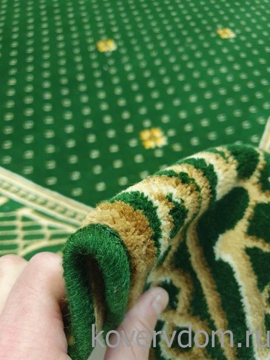 Полушерстяной ковер в кабинет Classic Green