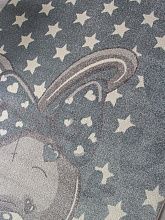 Однотонный ковер IZUMRUD C208 LIGHT BLUE