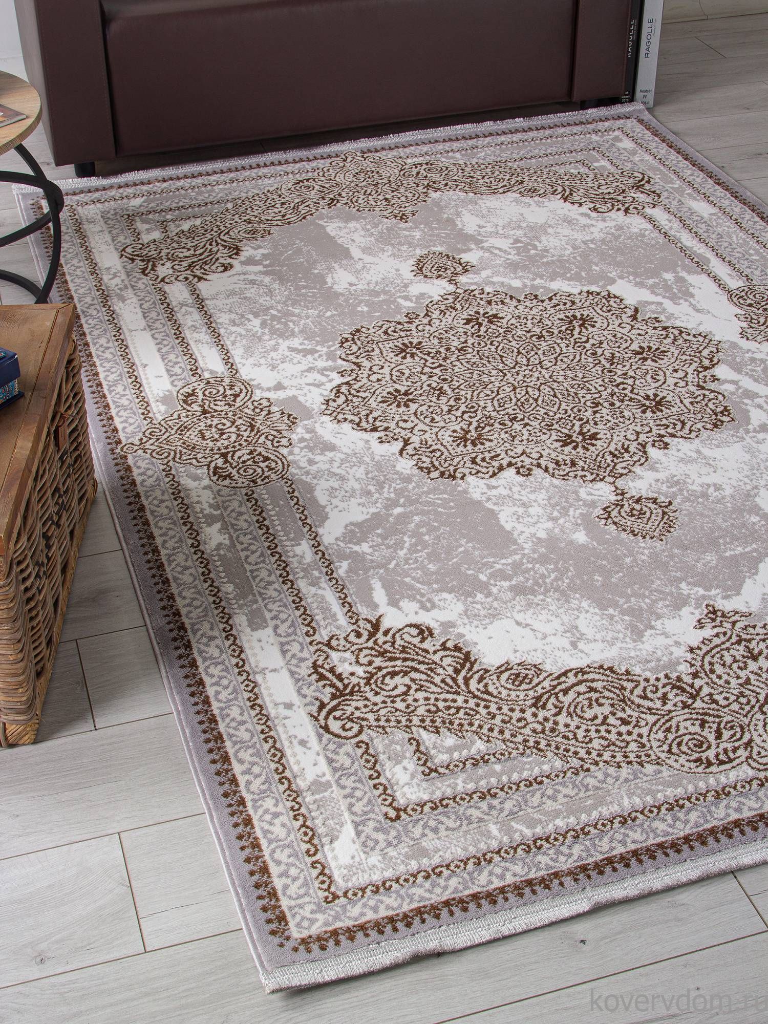 Ковер HALIF F580 GRAY-GREEN