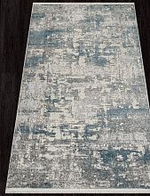 Ковер в гостиную бирюзовый MARMARIS 26941A GRY / BLUE