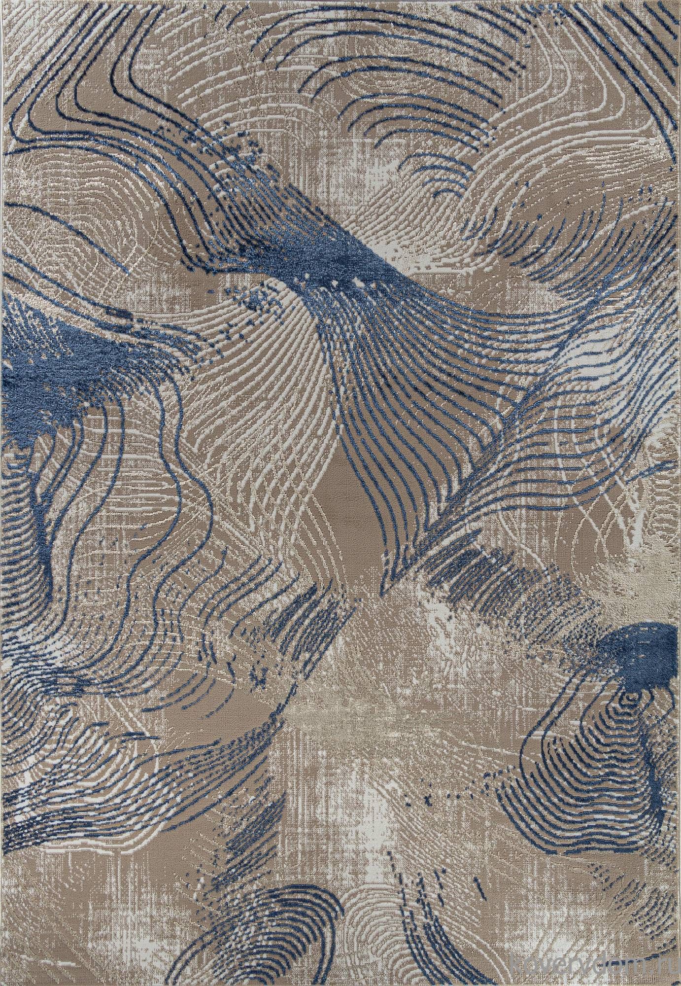 Ковер ANTEP LT1156 735 BEIGE / NAVY Ковер ANTEP LT1156 735 BEIGE / NAVY