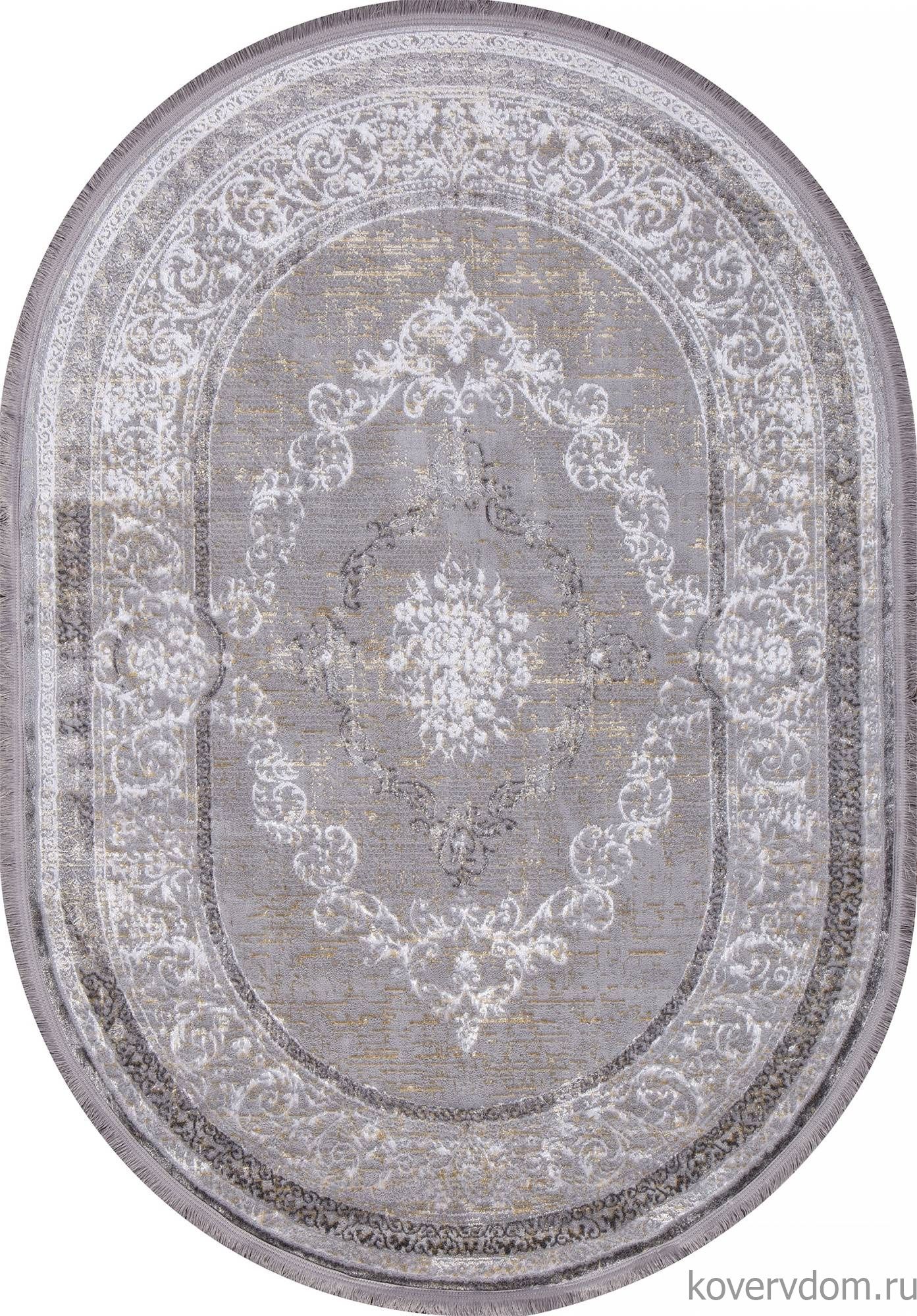 Ковер AJMAL LP 292 GREY Овал