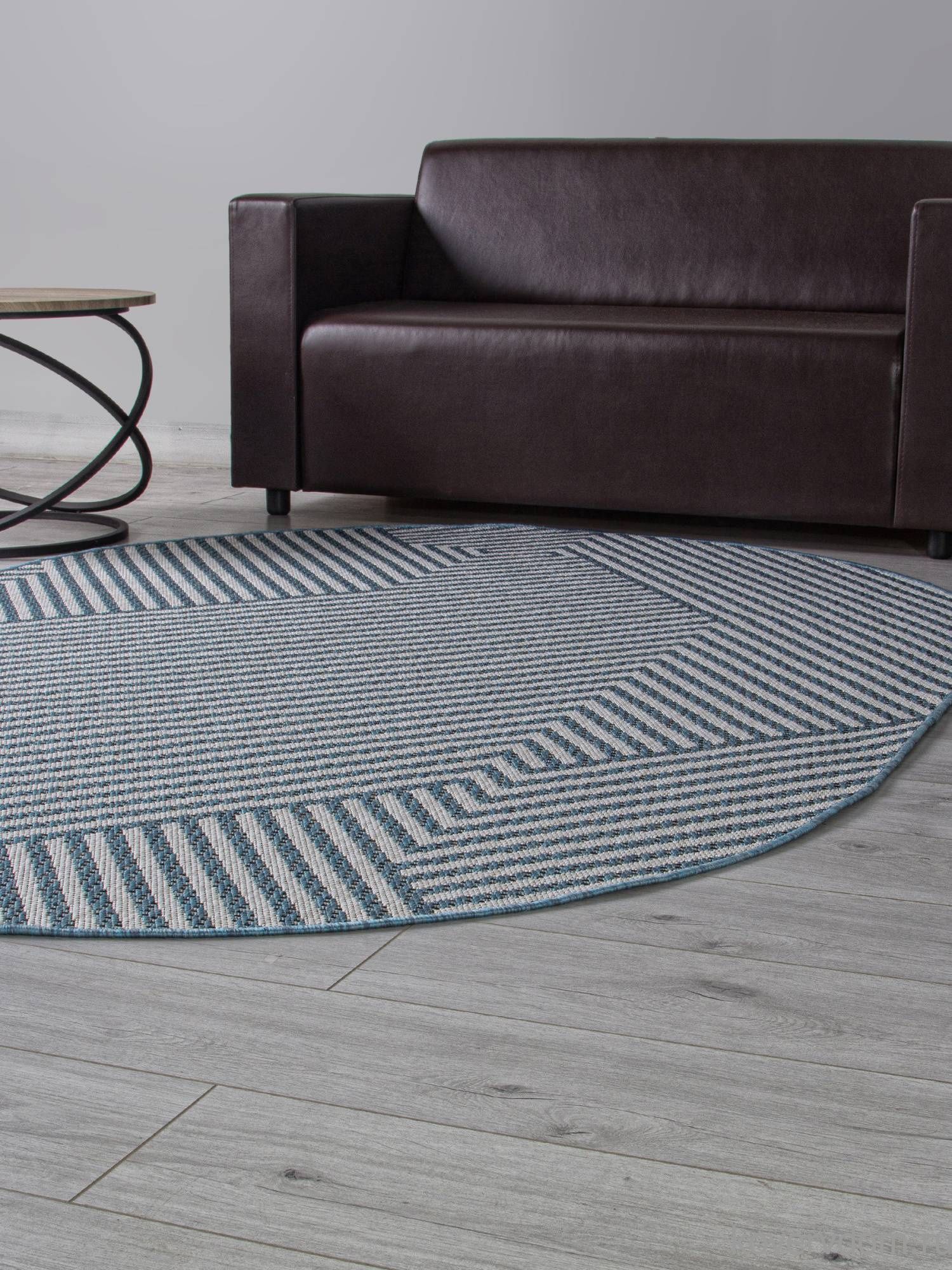 Ковер KAIR S147 BLUE Овал